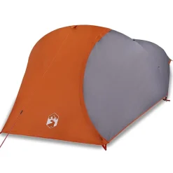 vidaXL 4-personers campingtelt vandtæt orange
