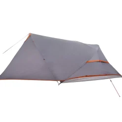 vidaXL 4-personers campingtelt vandtæt orange