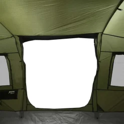 vidaXL 4-personers campingtelt vandtæt olivengrøn