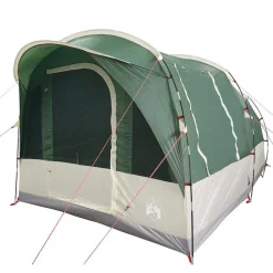 vidaXL 3-personers campingtelt vandtæt grøn