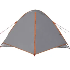 vidaXL 3-personers campingtelt vandtæt kuppel orange