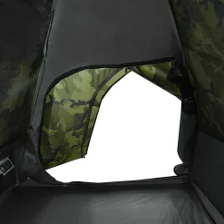 vidaXL 2-personers campingtelt vandtæt kuppel camouflage