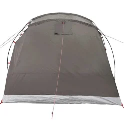 vidaXL 4-personers campingtelt vandtæt brun