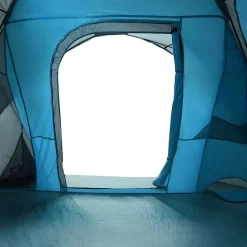 vidaXL 4-personers campingtelt vandtæt blå