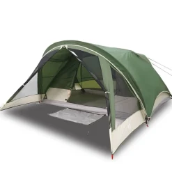 vidaXL 4-personers campingtelt vandtæt grøn