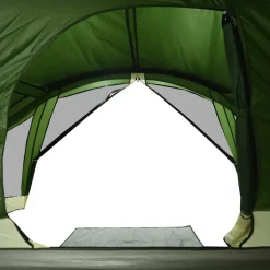vidaXL 4-personers campingtelt vandtæt grøn