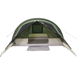 vidaXL 4-personers campingtelt vandtæt grøn