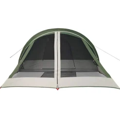 vidaXL 4-personers campingtelt vandtæt grøn