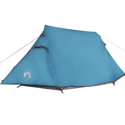 vidaXL 3-personers campingtelt vandtæt blå