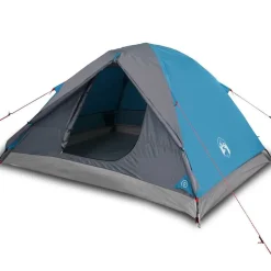 vidaXL 3-personers campingtelt vandtæt blå