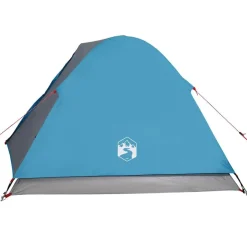 vidaXL 3-personers campingtelt vandtæt blå