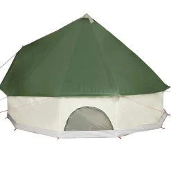 vidaXL 6-personers campingtelt vandtæt grøn