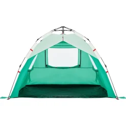 vidaXL 3-personers campingtelt vandtæt quick-release grøn