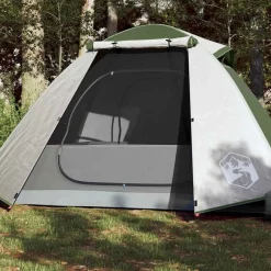 vidaXL 2-personers campingtelt vandtæt kuppel grøn