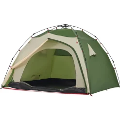 vidaXL 4-personers campingtelt quick-release grøn