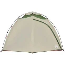 vidaXL 4-personers campingtelt quick-release grøn