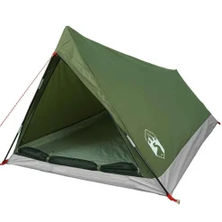 vidaXL 2-personers campingtelt vandtæt olivengrøn