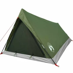 vidaXL 2-personers campingtelt vandtæt olivengrøn