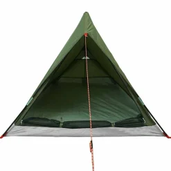 vidaXL 2-personers campingtelt vandtæt olivengrøn