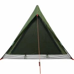 vidaXL 2-personers campingtelt vandtæt olivengrøn