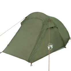 vidaXL 3-personers campingtelt vandtæt olivengrøn