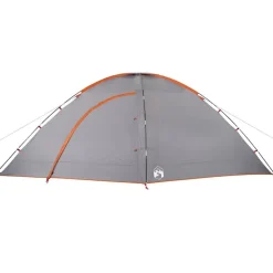 vidaXL 8-personers campingtelt vandtæt orange