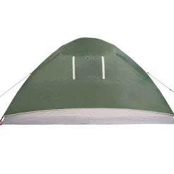 vidaXL 4-personers campingtelt vandtæt kuppel grøn