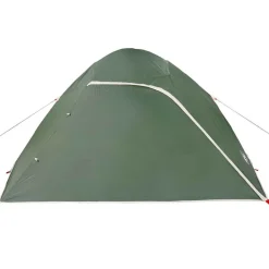 vidaXL 4-personers campingtelt vandtæt kuppel grøn