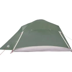vidaXL 4-personers campingtelt vandtæt kuppel grøn