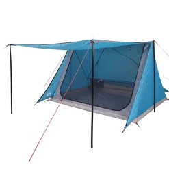 vidaXL 2-personers campingtelt vandtæt blå