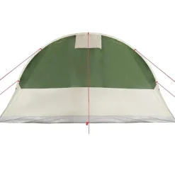 vidaXL 5-personers campingtelt vandtæt grøn