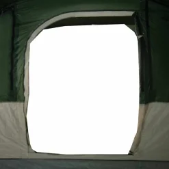 vidaXL 5-personers campingtelt vandtæt grøn