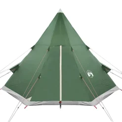 vidaXL 4-personers campingtelt vandtæt grøn