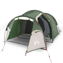 vidaXL 2-personers campingtelt vandtæt grøn