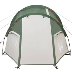 vidaXL 2-personers campingtelt vandtæt grøn