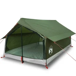 vidaXL 2-personers campingtelt vandtæt olivengrøn