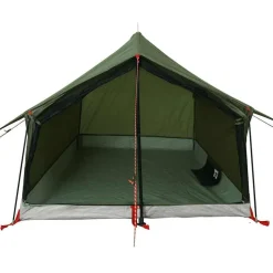 vidaXL 2-personers campingtelt vandtæt olivengrøn
