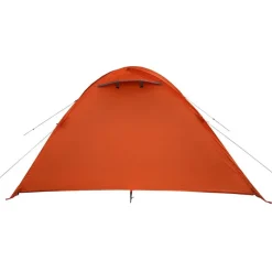 vidaXL 4-personers campingtelt vandtæt orange