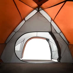 vidaXL 4-personers campingtelt vandtæt orange