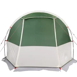vidaXL 4-personers campingtelt vandtæt grøn