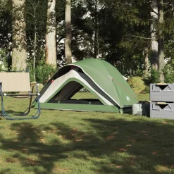 vidaXL 1-personers campingtelt vandtæt grøn