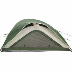 vidaXL 1-personers campingtelt vandtæt grøn