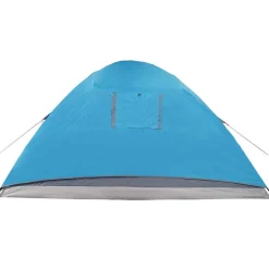 vidaXL 4-personers campingtelt vandtæt blå