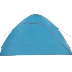 vidaXL 4-personers campingtelt vandtæt blå