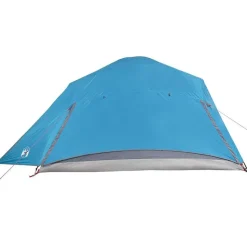 vidaXL 4-personers campingtelt vandtæt blå