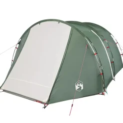 vidaXL 4-personers campingtelt vandtæt grøn