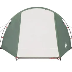vidaXL 4-personers campingtelt vandtæt grøn