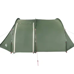 vidaXL 4-personers campingtelt vandtæt grøn
