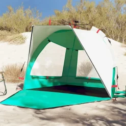 vidaXL 2-personers campingtelt vandtæt quick-release grøn