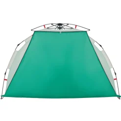 vidaXL 2-personers campingtelt vandtæt quick-release grøn
